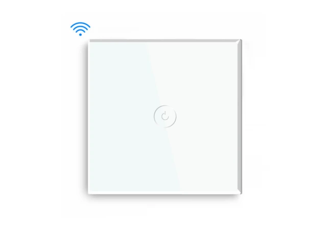 Exeshop Wi-Fi pametni prekidač 1G TUYA Beli (WIFI TOUCH SWITCH)