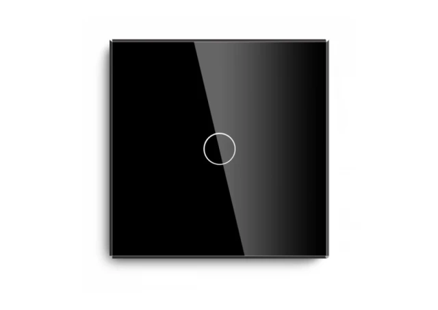 Exeshop Wi-Fi pametni prekidač 1G TUYA Crni NN (WIFI TOUCH SWITCH)