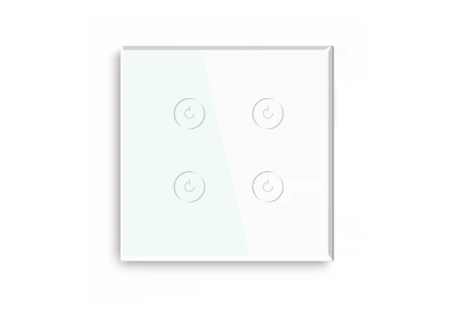 Exeshop Wi-Fi pametni prekidač 4G TUYA Beli (WIFI TOUCH SWITCH)
