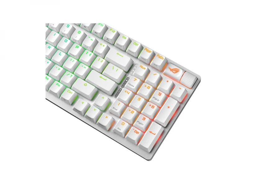 ASUS X901 ROG Strix Scope II 96 Wireless Gaming tastatura bela 