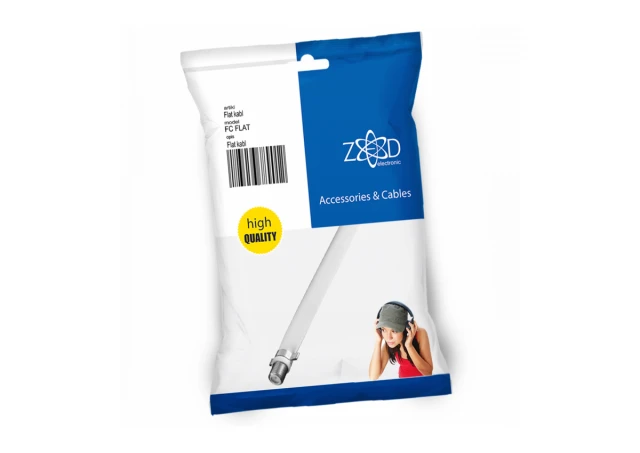 ZED electronic Antenski flat kabel sa F-konektorima - FC FLAT