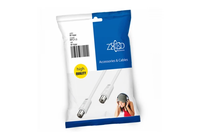 ZED electronic Antenski kabel sa RF - konektorima, 1.5 met - RFC/1,5