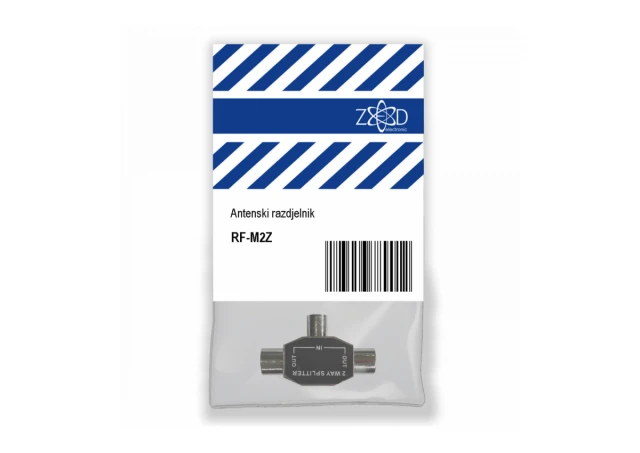 ZED electronic Antenski razdelnik 1 muški na 2 ženski - RF-M2Z