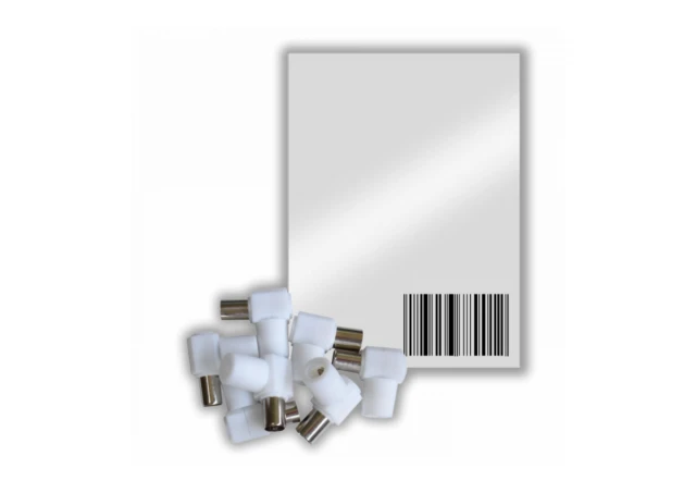 ZED electronic RF utičnica plastična, pak. 25 kom. - RFZP/25