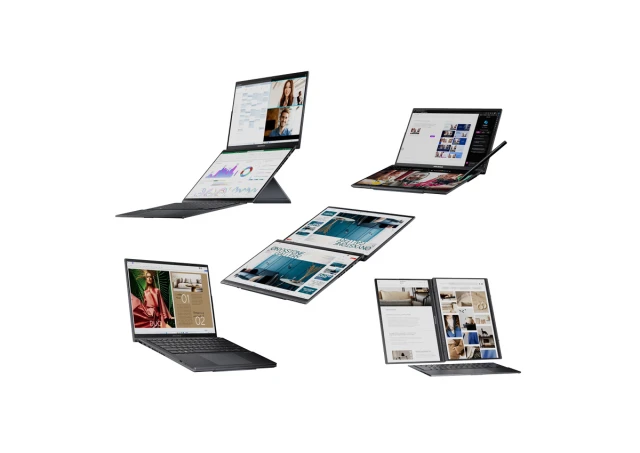 ASUS Zenbook 14 DUO OLED  UX8406MA-QL056W (14 inča FHD, Ultra 7 155H, 16GB, SSD 1TB, Win11 Home) laptop 