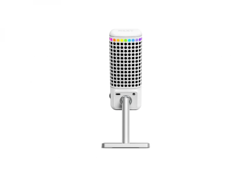 NZXT Žični USB Capsule Elite Gaming mikrofon beli (AP-PUMIC-W1) 