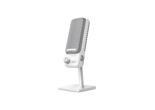 NZXT Žični USB Capsule Elite Gaming mikrofon beli (AP-PUMIC-W1) 