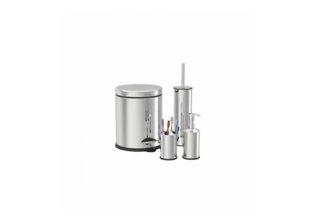 Zilan Set za kupatilo,  inox, - ZLN4605