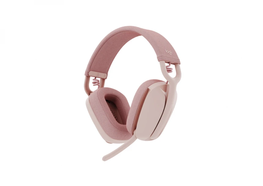 LOGITECH Zone Vibe100 Wireless Headset slušalice sa mikrofonom roze 