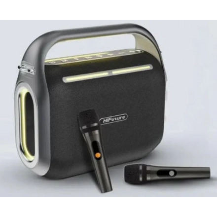 Zvučnici HiFuture MusicBox 200 100W bluetooth + 2 mikrofona, crni