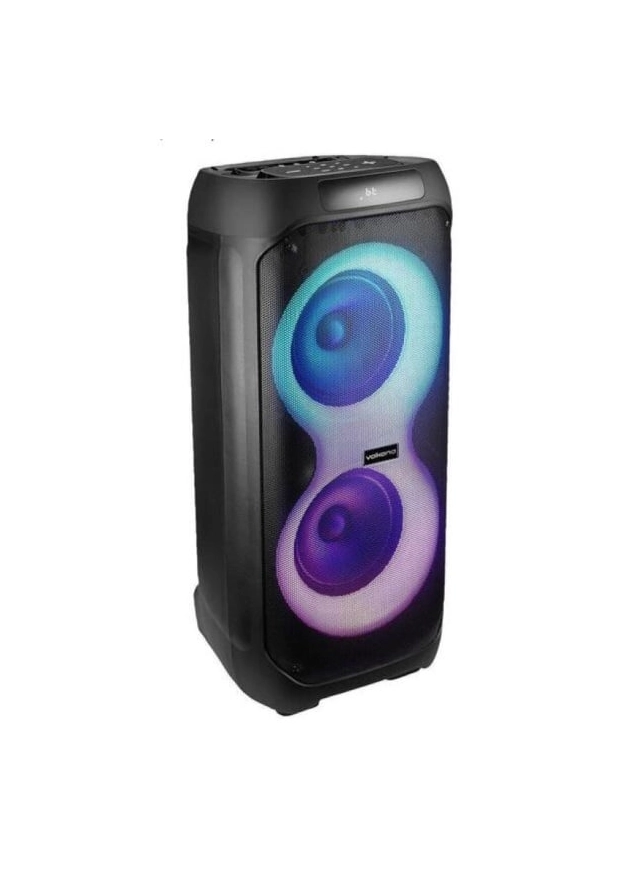 Zvucnik Volkano Groove Dual 8" VK-3902-D8 60W Bluetooth,micro sd, usb,fm crni